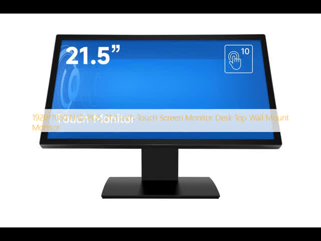1920*1080 FHD POS 21.5 Inch Touch Screen Monitor Desk Top Wall Mount Monitor