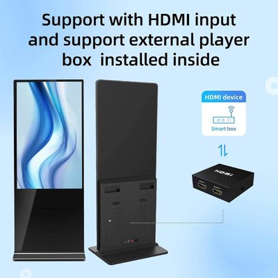 صفحه نمایش LCD تبلیغاتی 75 اینچی عمودی AD کیوسک صفحه نمایش لمسی اندروید
