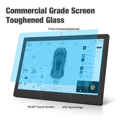 صفحه نمایش تبلیغاتی دیواری 24 اینچی RK3399 POE Tablet Android PC برای خرده فروشی