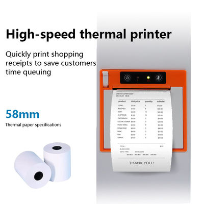 15.6 + 14 اینچ دو صفحه لمسی POS ترمینال با سنجش پان بارکد اسکنر و چاپگر حرارتی برای خرده فروشی