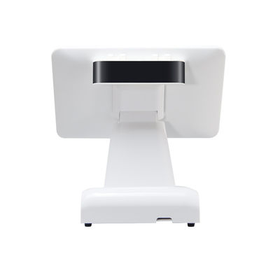 دستگاه پوز رومیزی 15 اینچی N2840، ترمینال POS رستوران، 2+32 گیگابایت، سیستم POS همه کاره با نمایشگر مشتری