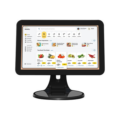 پایانه فروش لمسی 15.6 اینچی رومیزی N2840 2+32GB صندوق فروشگاهی خرده فروشی با اسکنر