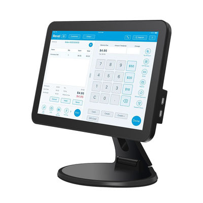 پایانه فروش لمسی 15.6 اینچی رومیزی N2840 2+32GB صندوق فروشگاهی خرده فروشی با اسکنر