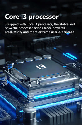 14 اینچ صفحه نمایش لمسی دوگانه ویندوز 7 صندوق فروشگاهی i3 CPU 4+64GB ترمینال POS رومیزی با چاپگر، صفحه کلید، اسکنر