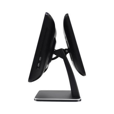 15.6 اینچ صفحه لمسی سیستم POS Win7/10 چاپگر ترمینال پرداخت دسکتاپ دستگاه نقدی الکترونیکی با چاپگر چاپگر