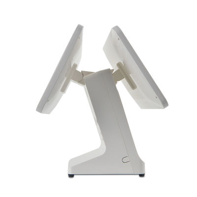 دستگاه پوز اندروید سفارش‌گیری رستوران با صفحه نمایش دوگانه 15.6 اینچی و پردازنده Intel Celeron J1900