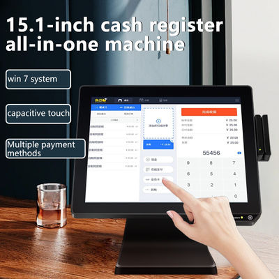 15.1/15.6inch Touch Screen POS Machine برای خرده فروشی و رستوران NFC پرداخت