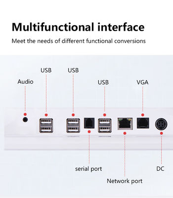 15.1/15.6inch Touch Screen POS Machine برای خرده فروشی و رستوران NFC پرداخت