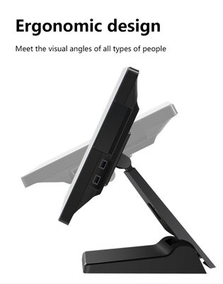 15.1/15.6inch Touch Screen POS Machine برای خرده فروشی و رستوران NFC پرداخت