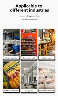 15.1/15.6inch Touch Screen POS Machine برای خرده فروشی و رستوران NFC پرداخت