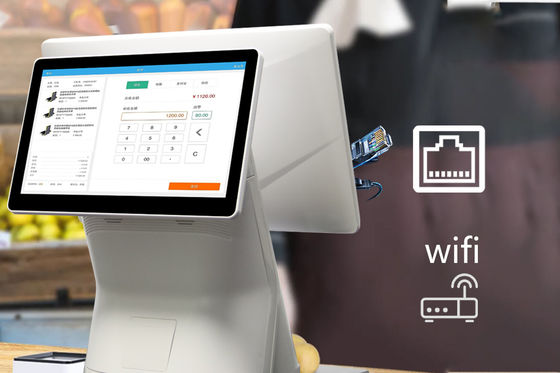 حافظه DDR3 2G صفحه نمایش لمسی 15.6 اینچی کیوسک سفارش دهی سلف سرویس برای پرداخت بدون پول نقد و رستوران