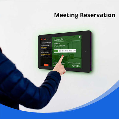 تبلت اندرویدی ۱۰.۱ اینچی RK3288 برای اتاق جلسه با POE، NFC و نوار نور LED