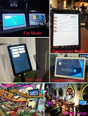 تبلت اندروید رومیزی 10.1 اینچی L شکل، وای فای، NFC، صفحه لمسی، چهار هسته‌ای، کیوسک هوشمند اداری، سلف سرویس، استفاده تجاری