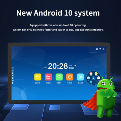 نمایشگر تجاری 32 اینچی دیواری، کیوسک تبلیغاتی دیجیتال اندروید، تبلت PC، NFC، POE، صفحه لمسی