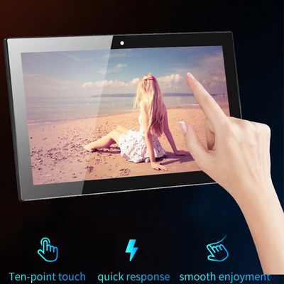 صفحه نمایش تبلیغاتی دیجیتال ویدئویی LCD 23.6 اینچی، صفحه نمایش Rockchip چهار هسته ای، POE، NFC، 4 گیگابایت رم، 32 گیگابایت حافظه داخلی، صفحه لمسی برای فروشگاه های خرده فروشی