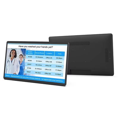 رایانه تبلت 14 اینچی اندرویدی با اتصال 4G LTE و پردازنده چهار هسته ای برای نصب روی دیوار و نمایش آویز دیجیتال