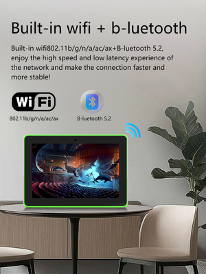 8 اینچ دیوار نصب کسب و کار صفحه لمسی POE NFC رایانه تبلت اندروید با نور LED سیستم رزرو اتاق جلسه