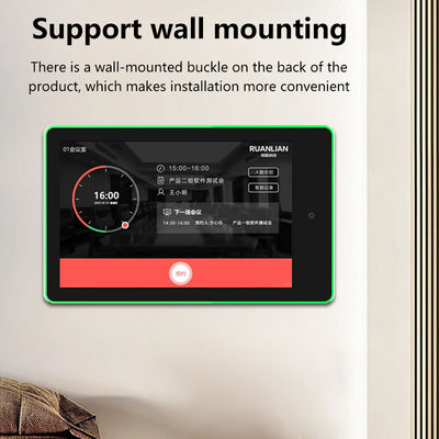 10تبلت اندرویدی ۱ اینچی دیواری با RK3566 Quad Core و PoE Powered برای سیستم رزرو اتاق جلسه