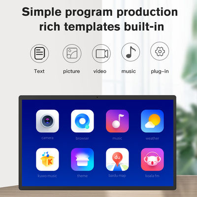 تبلت اندرویدی همه‌کاره با صفحه‌نمایش 21.5 اینچی، دارای NFC خوان، نصب دیواری، رم 4 گیگابایت، حافظه داخلی 32 گیگابایت، وای‌فای، پورت RJ45