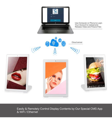 تبلت اندروید رومیزی 13.3 اینچی L شکل RK3568، کیوسک تجاری POE، سفارش رستوران و موارد دیگر