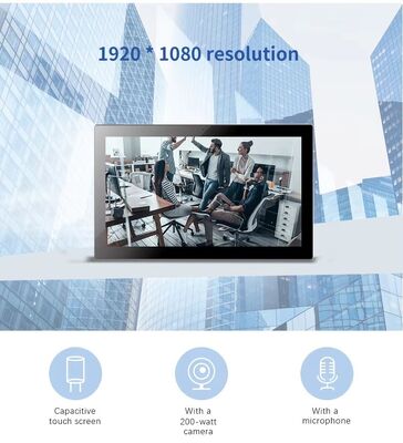 دیوار نصب تجاری 24 اینچ RK3566 تبلت اندرویدی کامپیوتر صفحه نمایش رزروگاه کافه فروشگاه