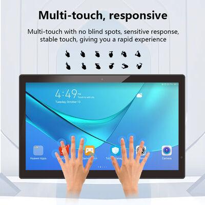 تبلت PC با صفحه نمایش 15.6 اینچی، 1080p IPS، ویندوز 10، POE، NFC، RJ45، Wi-Fi، صفحه لمسی، مناسب برای تبلیغات تجاری
