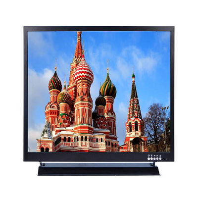1280x1024 17 اينچ مانيتور سي سي تي وي / سي سي تي وي BNC مانيتور 7 * 24H کار مي کند