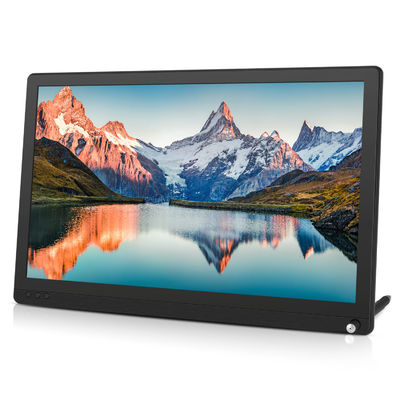 60 هرتز 15.6 اینچ مانیتور USB C PC / مانیتور صفحه لمسی 11 میلی متری کامپیوتر