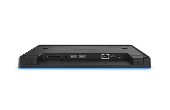 10.1 اینچ RK3288 NFC POE صفحه نمایش لمسی دیوار نصب شده تابلت کنفرانس با نوار نور LED