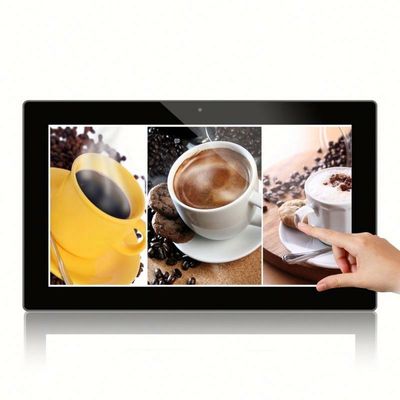 تبلت اندرویدی 24 اینچی با 350cd / m2 روشنایی و پشتیبانی USB HDMI برای سیگنال های دیجیتال