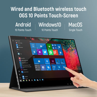 CNHOPESTAR Thin IPS Portable Wireless Touch Screen Monitor برای تبلت ها