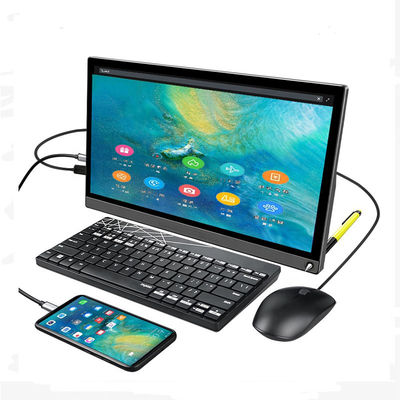 350cd/M2 مانیتور بازی بی سیم 5ms نوع C مانیتور صفحه لمسی بلوتوث