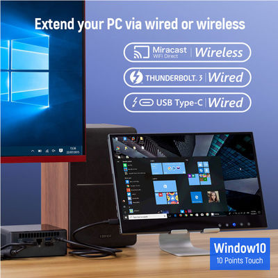 مانیتور لمسی IPS فول اچ‌دی فوق‌العاده باریک 15.6 اینچی Hopestar برای استفاده تجاری و صنعتی