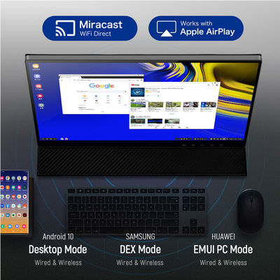 Hopestar 11mm 15.6 اینچ مانیتور کامپیوتر 1080P Full HD IPS Touch Screen Monitor