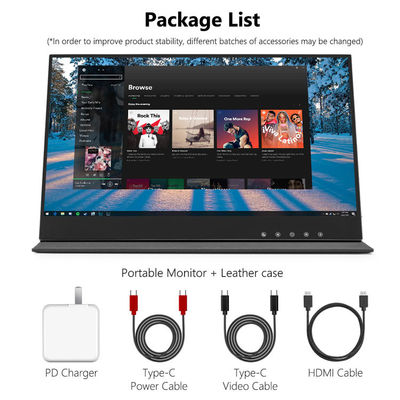 مانیتور لمسی IPS فول اچ‌دی فوق‌العاده باریک 15.6 اینچی Hopestar برای استفاده تجاری و صنعتی