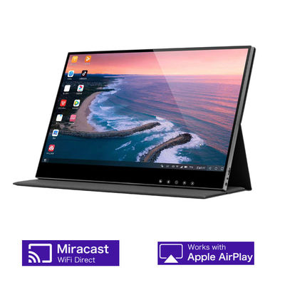 مانیتور لمسی IPS فول اچ‌دی فوق‌العاده باریک 15.6 اینچی Hopestar برای استفاده تجاری و صنعتی