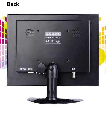 مانیتور خودرو LCD 24VDC 10 اینچ 300cd / m2 HDMI USB VGA HD رزولوشن صفحه نمایش LCD