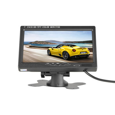 12-24V 800x480 7 اینچ مانیتور ماشین LCD با 2AV ویدئو