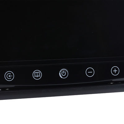 4 ویدئو ورودی 9 اینچ 5ms LCD مانیتور ماشین 1024X600 برای اتوبوس کامیون