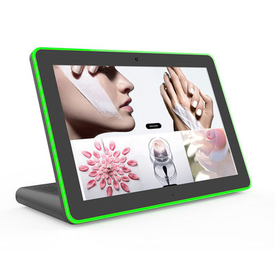 10.1" IPS Touchscreen Android Tablet PC با خواننده RFID NFC و نوار روشنایی LED برای ترمینال های تعاملی
