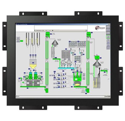 نمایشگر صفحه نمایش لمسی 12 اینچی باز 350cd/m2 1000cd/m2 اختیاری