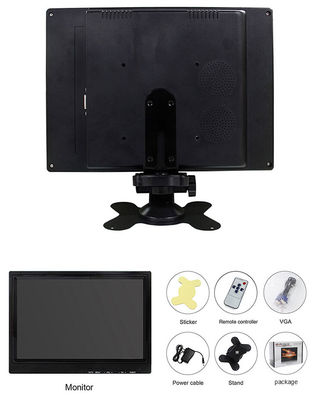 10.1 اینچ کامپیوتر LCD مانیتور صفحه نمایش گسترده 1280x800 IPS VGA HDMI USB