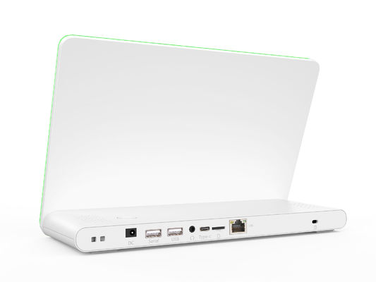 اندروید 8.1 NFC RFID همه در یک صفحه نمایش لمسی PC با نوار نور LED