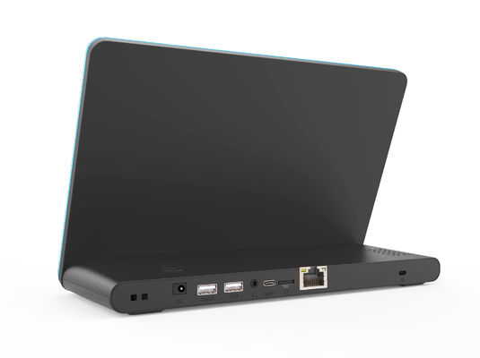 اندروید 8.1 NFC RFID همه در یک صفحه نمایش لمسی PC با نوار نور LED
