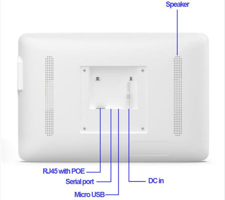 10.1" اندروید 8.1 تبلت پزشکی PC استفاده Hopstital با تماس دستکاری