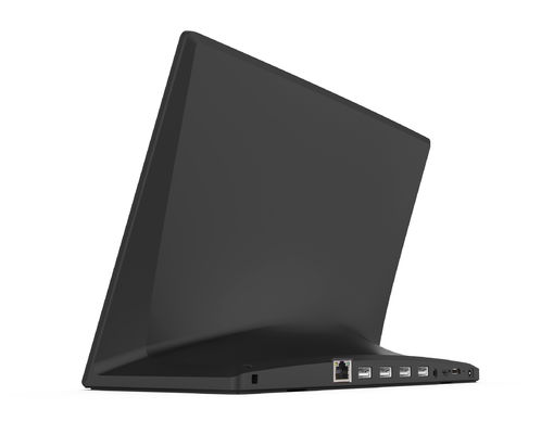 تبلت اندروید همه کاره 13.3 اینچی L شکل، صفحه نمایش FHD IPS LCD، وای فای، پردازنده Rockchip چهار هسته ای، صفحه لمسی، تبلت POS سفارش رستوران