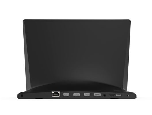 تبلت اندروید همه کاره 13.3 اینچی L شکل، صفحه نمایش FHD IPS LCD، وای فای، پردازنده Rockchip چهار هسته ای، صفحه لمسی، تبلت POS سفارش رستوران