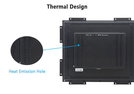 مانیتور لمسی با فریم باز 10.1 12 15 15.6 17 19 21.5 24 32 اینچ TFT LED LCD IPS Open Frame Monitor