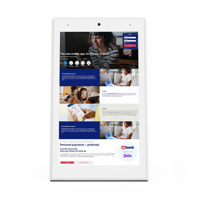 RK3128 Quad Core 8 Inch Android Tablet صفحه لمسی عمودی شکل L