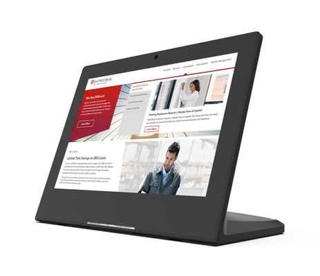 10.1'' L شکل RK3288 همه در یک تبلت اندروید IPS صفحه لمسی